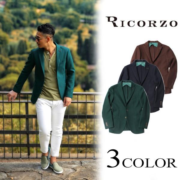 RICORZO リコルゾ テーラードジャケット BITTER ビター メンズ | 