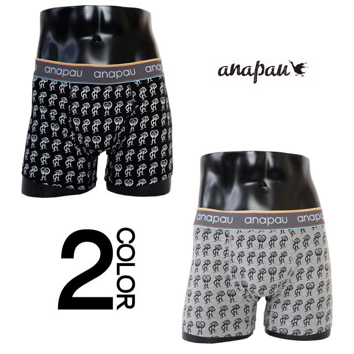 ボクサーパンツ メンズ 下着 anapau アナパウ モンキーハート ボクサーパンツ プレゼント ギフト対応 誕生日 | 