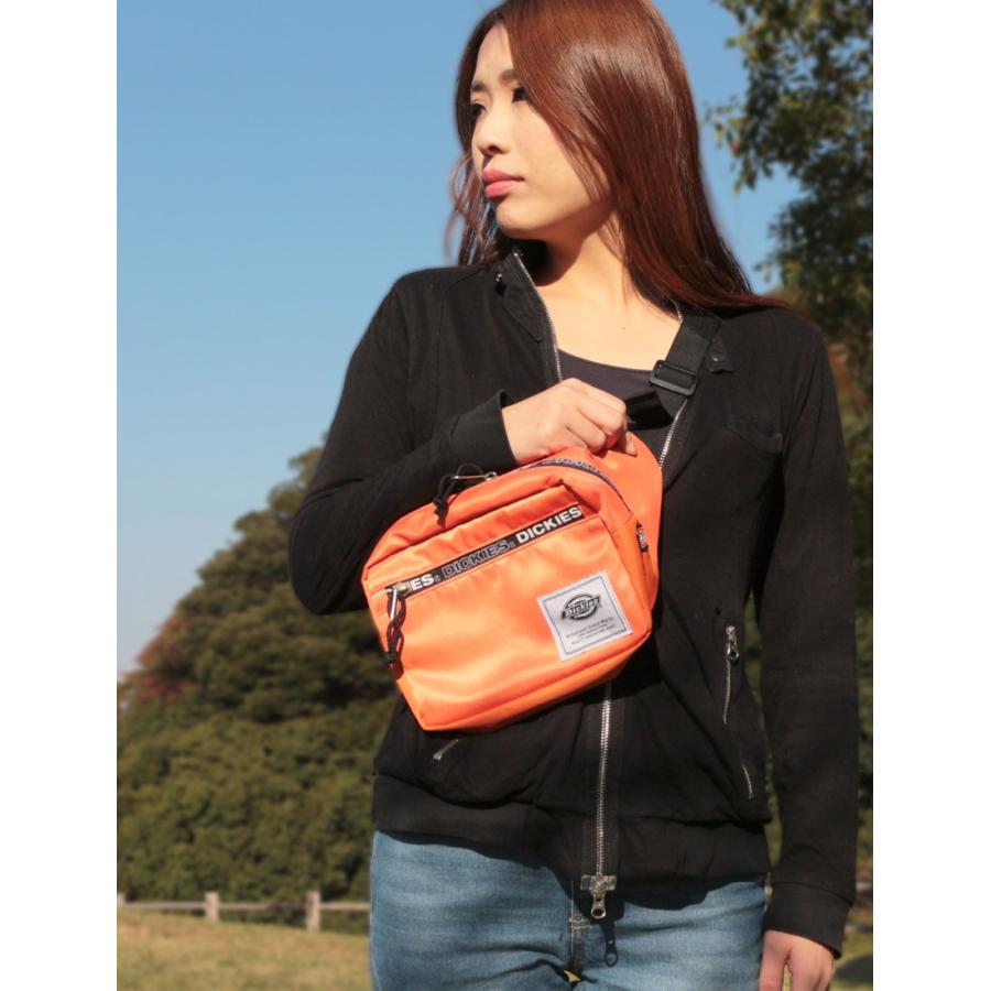 Dickies ディッキーズ LOGO ZIP WAIST BAG メンズ レディース 男女兼用 ユニセックス ロゴジップウエストバッグ 4色 ショルダーバック 男女兼用 ウエストポーチ | Dickies | 07