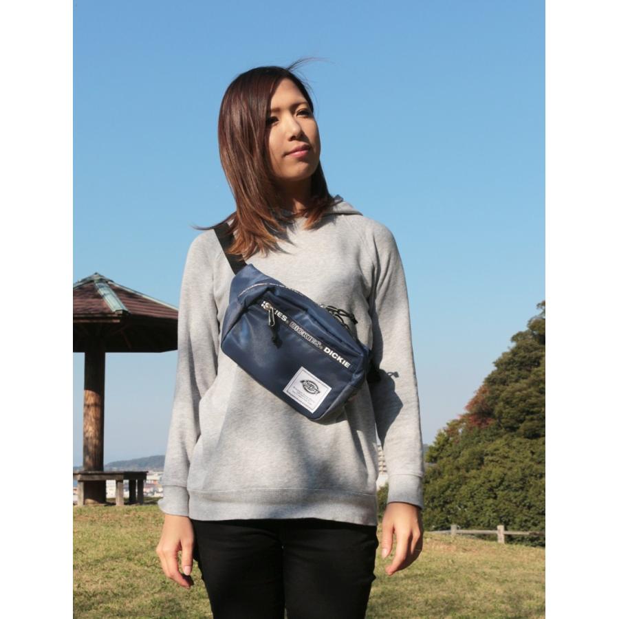 Dickies ディッキーズ LOGO ZIP WAIST BAG メンズ レディース 男女兼用 ユニセックス ロゴジップウエストバッグ 4色 ショルダーバック 男女兼用 ウエストポーチ | Dickies | 08