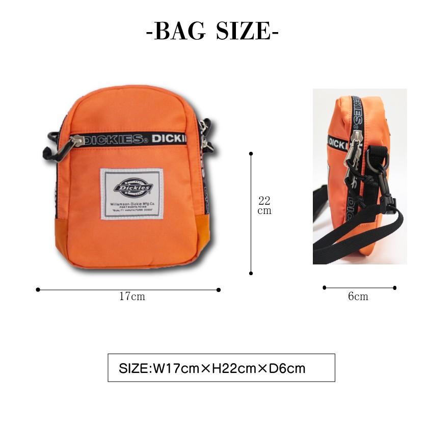 Dickies ディッキーズ LOGO ZIP MINI SHOULDER ロゴジップ ミニショルダーバッグ ポーチ ショルダーバッグ バッグ メンズ レディース 男女兼用 通学 学生 通勤 | Dickies | 05
