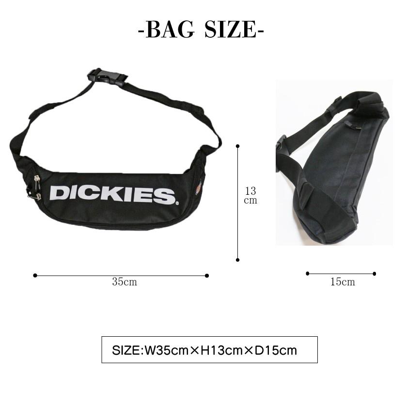 ディッキーズ Dickies ウエスト バッグ 斜め掛け メンズ レディース ユニセックス 軽量 スポーツバッグ ブランド 通学 部活 | Dickies | 05