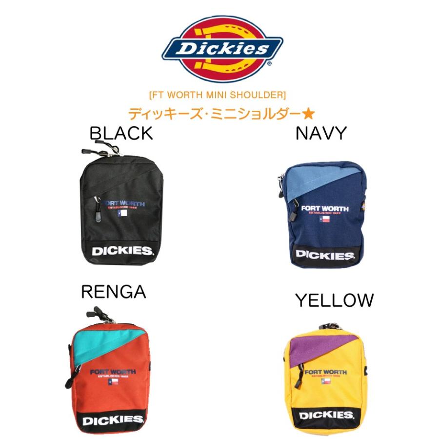 Dickies ディッキーズ FT WORTH MINI SHOULDER ショルダー サコッシュ 縦型 軽量 斜めがけ レディース メンズ コンパクト ユニセックス カジュアル | Dickies | 01