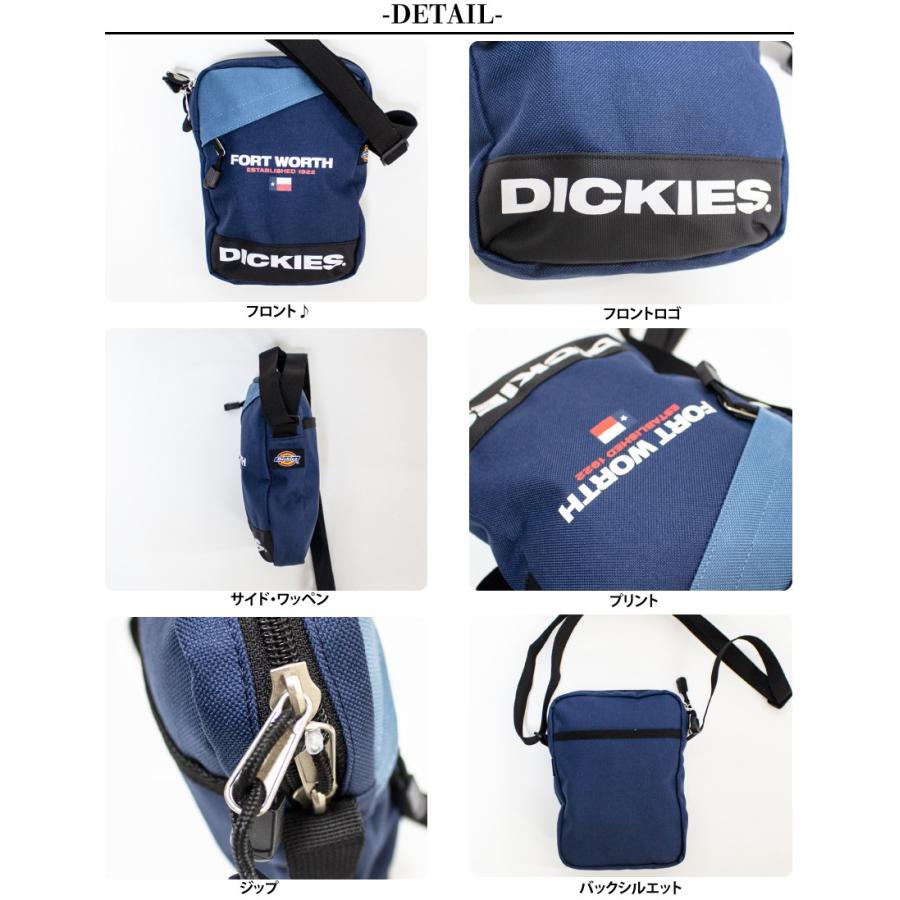 Dickies ディッキーズ FT WORTH MINI SHOULDER ショルダー サコッシュ 縦型 軽量 斜めがけ レディース メンズ コンパクト ユニセックス カジュアル | Dickies | 05