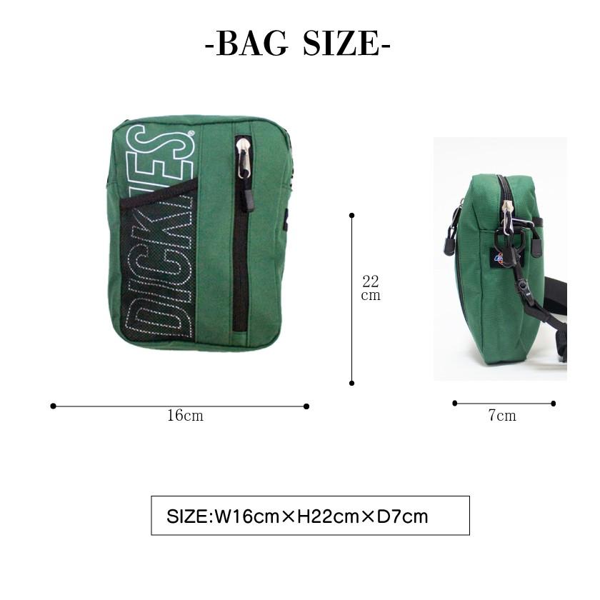 Dickies ディッキーズ ユニセックス ショルダーバッグ サコッシュ 縦型 軽量 斜め掛けバッグ サコッシュバッグ バッグ レディース メンズ BAG カジュアル | Dickies | 05