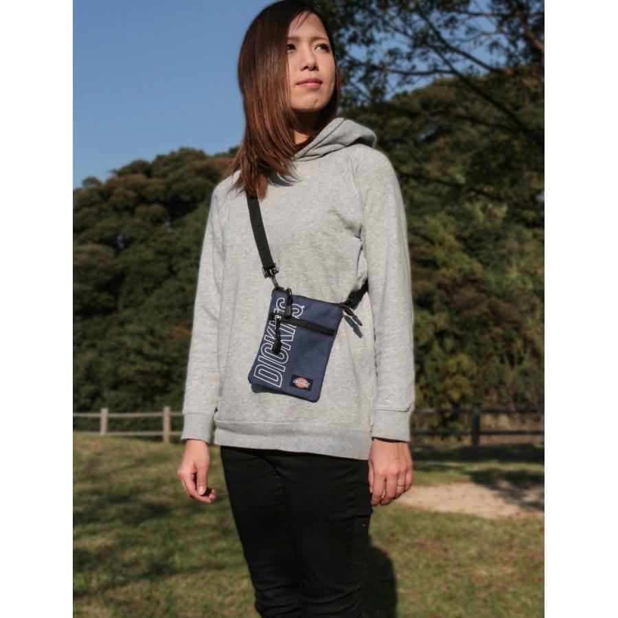 Dickies ディッキーズ OUTLINE LOGO NECKPOUCH メンズ レディース ショルダーバッグ 斜めがけバッグ 軽量 マルチケース 小さい 学生 部活 通学 ミニバッグ | Dickies | 08