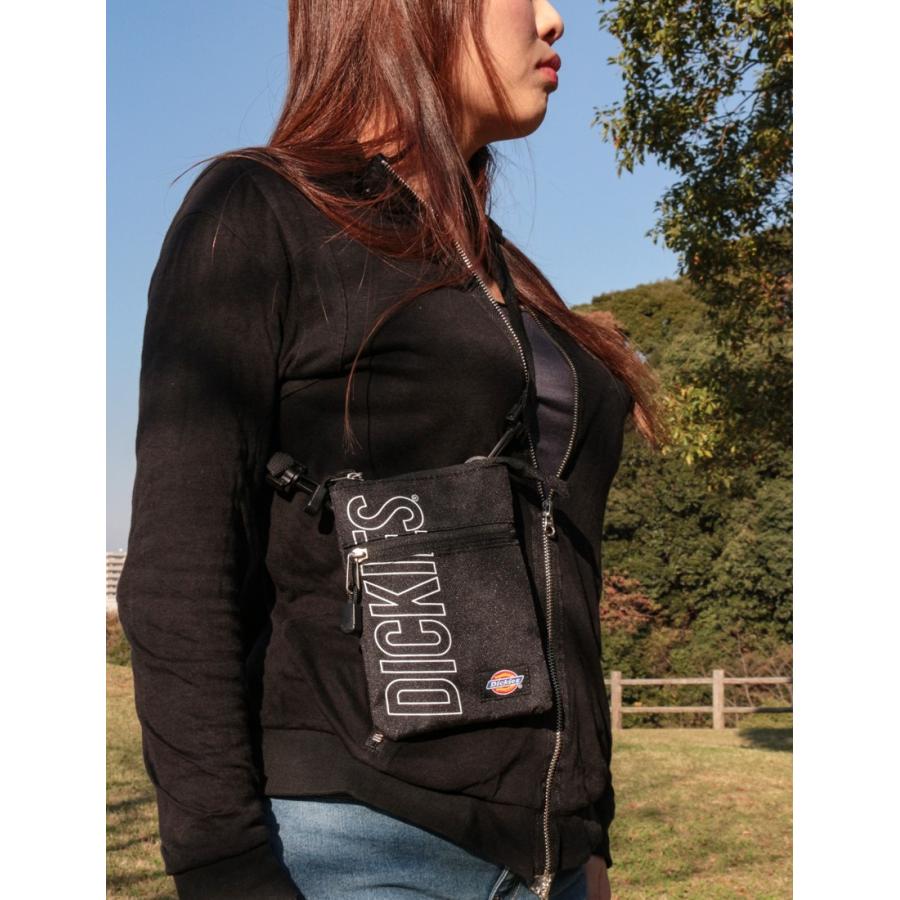 Dickies ディッキーズ OUTLINE LOGO NECKPOUCH メンズ レディース ショルダーバッグ 斜めがけバッグ 軽量 マルチケース 小さい 学生 部活 通学 ミニバッグ | Dickies | 09