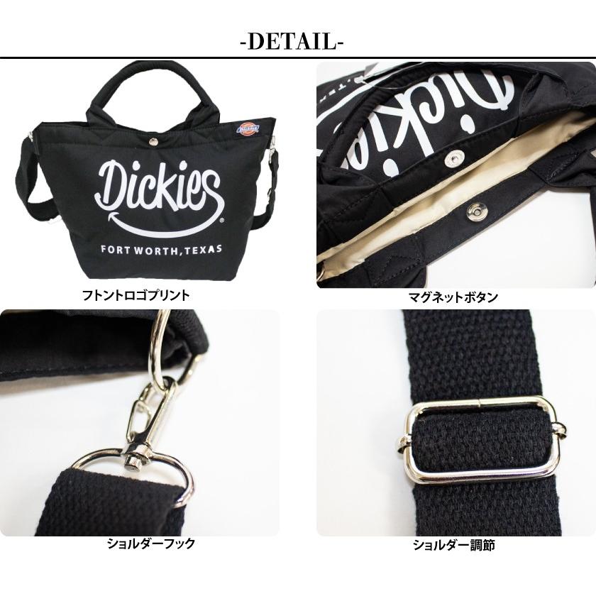 ディッキーズ ショルダーバッグ 新作 2WAY ブラック メッシュ ミニ トートバッグ 大人可愛い 斜めがけバッグ バッグ ショルダーバッグ 秋冬 カジュアル | Dickies | 06