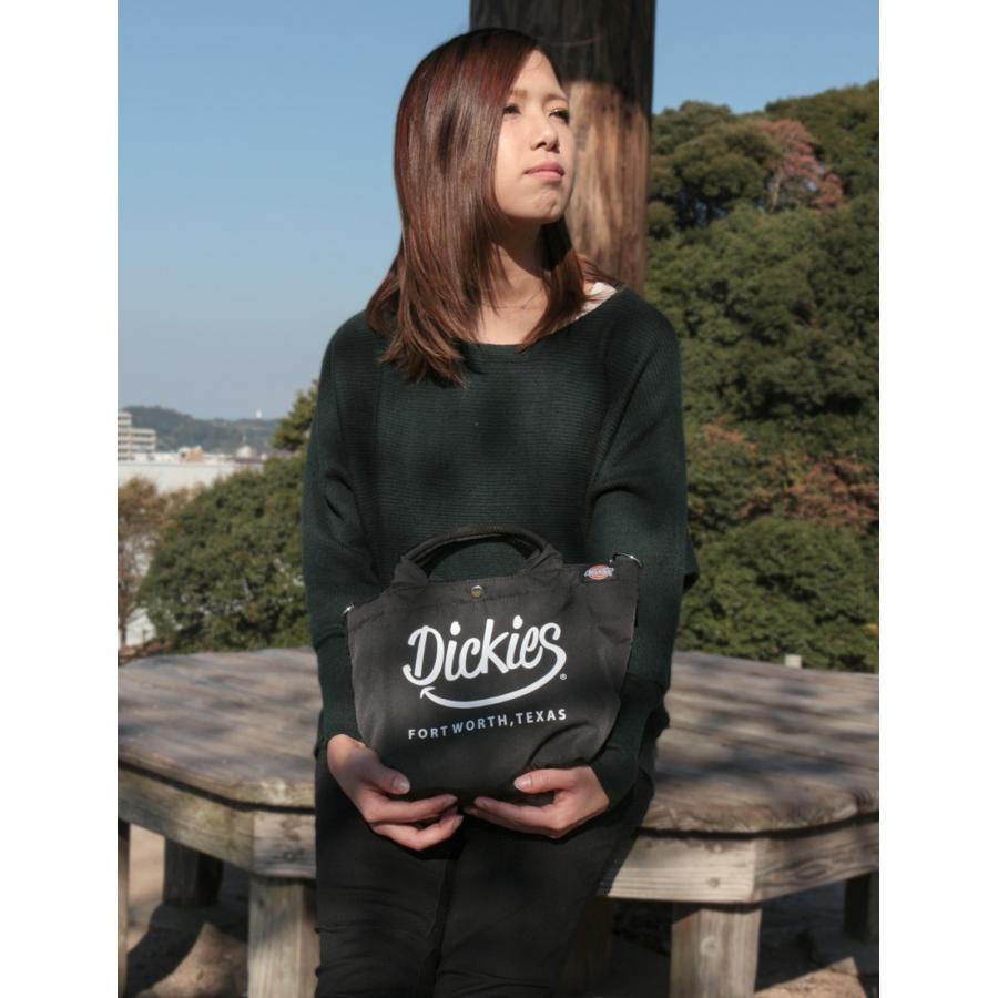 ディッキーズ ショルダーバッグ 新作 2WAY ブラック メッシュ ミニ トートバッグ 大人可愛い 斜めがけバッグ バッグ ショルダーバッグ 秋冬 カジュアル | Dickies | 09