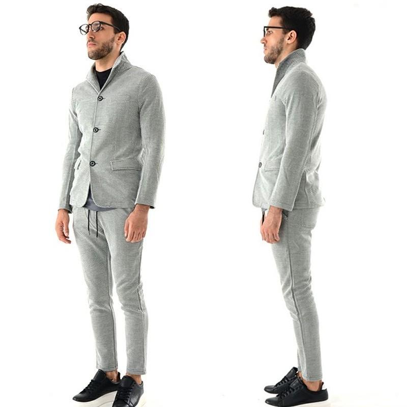 SLOWGAN スローガン  セットアップ ワッフル スーツ 上下セット 上下 セット 大人カジュアルスーツ |  | 02