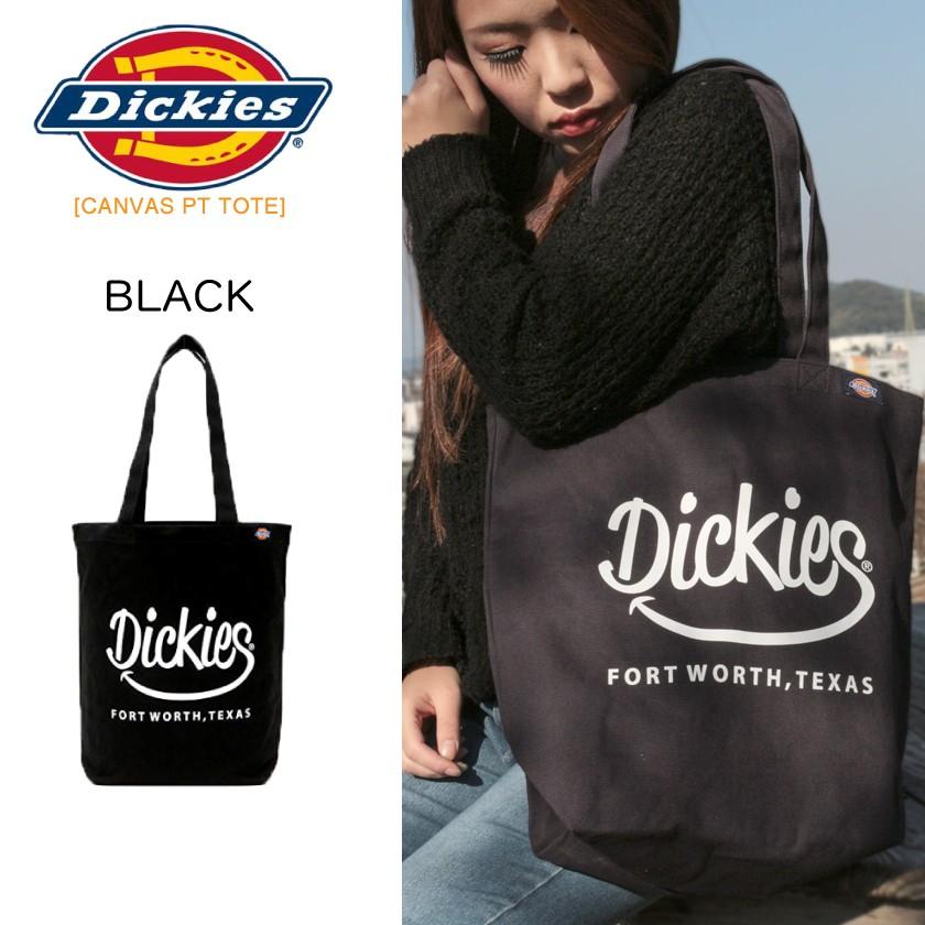 ディッキーズ Dickies キャンバストートバッグ  デニム 生成 紺 黒 通勤 通学 サブバッグ 大きめ レディース メンズ おしゃれ 人気 カジュアル ロゴ 可愛い | Dickies | 02