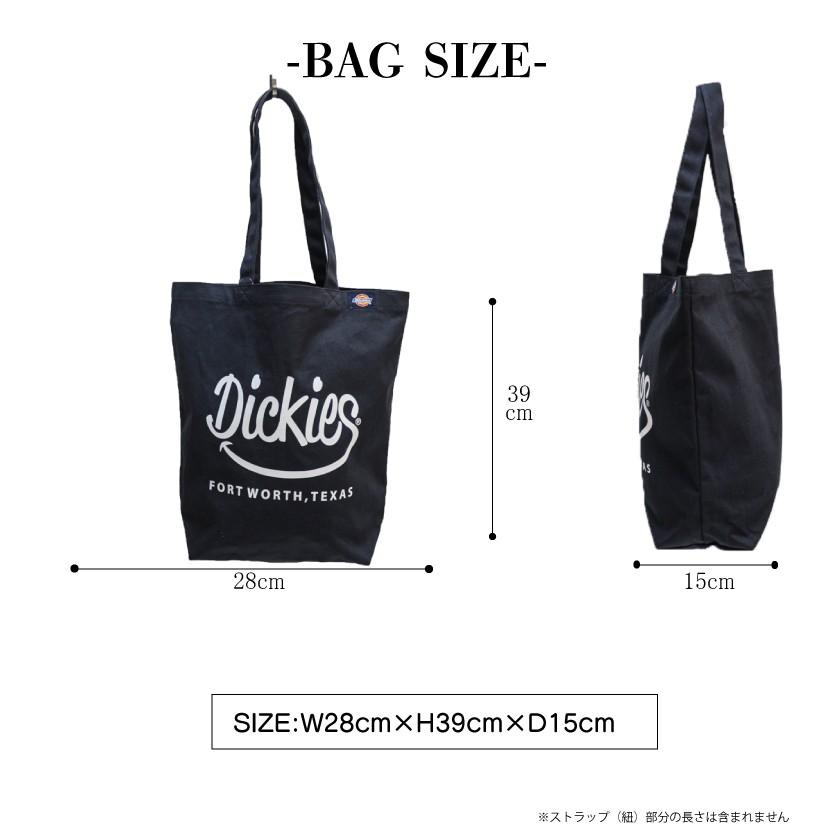 ディッキーズ Dickies キャンバストートバッグ  デニム 生成 紺 黒 通勤 通学 サブバッグ 大きめ レディース メンズ おしゃれ 人気 カジュアル ロゴ 可愛い | Dickies | 05