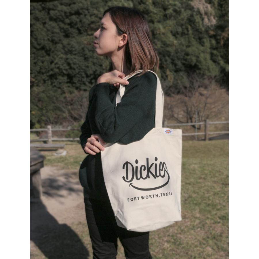 ディッキーズ Dickies キャンバストートバッグ  デニム 生成 紺 黒 通勤 通学 サブバッグ 大きめ レディース メンズ おしゃれ 人気 カジュアル ロゴ 可愛い | Dickies | 08