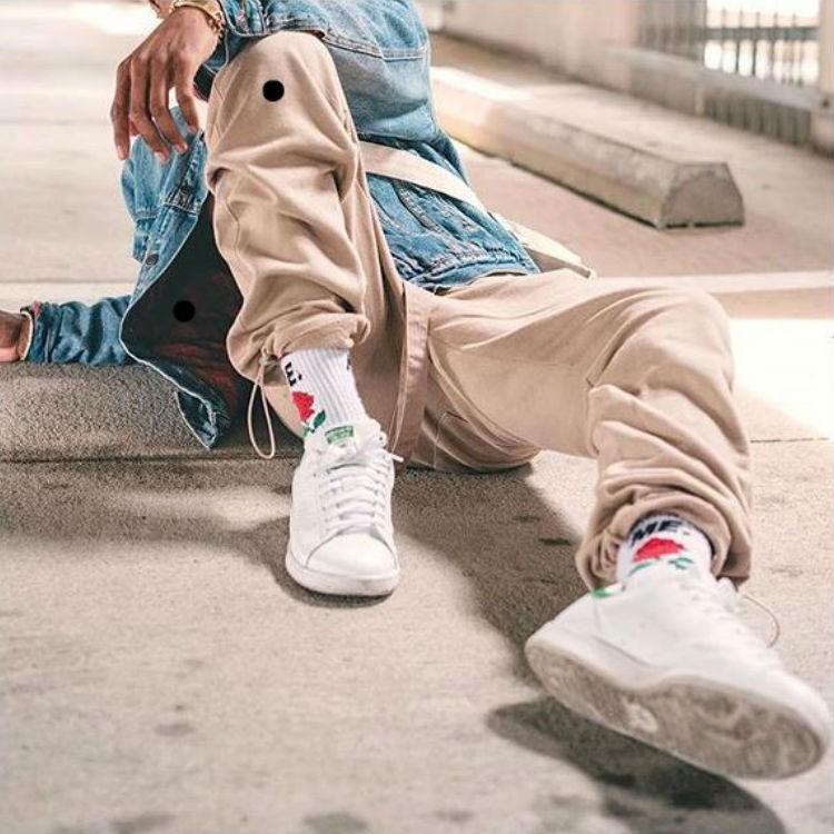 Mnml ミニマル Baggy Track Sweatpants トラックパンツ スウェットパンツ ソックスイン ベージュ ブラック 19ml Aw552w Upper Gate 通販 Yahoo ショッピング