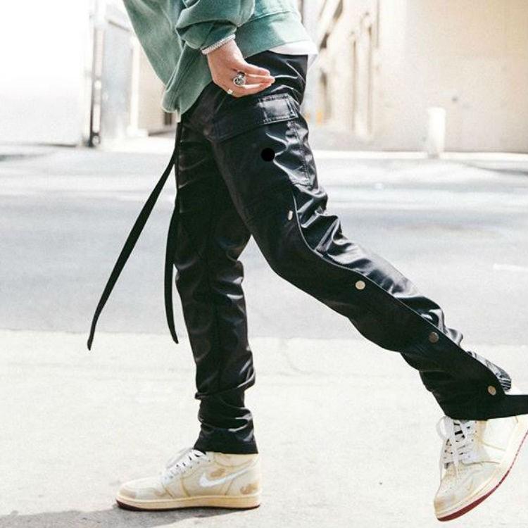 mnml ミニマル カーゴパンツ 裾ZIP SNAP ZIPPER メンズ スト系 B mnml ミニマル カーゴパンツ 裾ZIP SNAP ZIPPER メンズ スト系 B