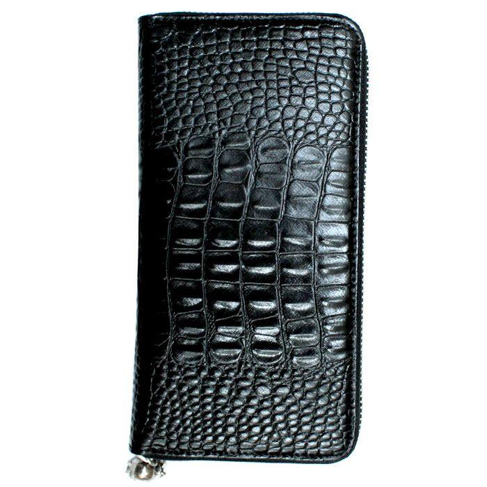 Roen ロエン 長財布 クロコ型押しラウンドジップ  3r392064 | Roen | 02