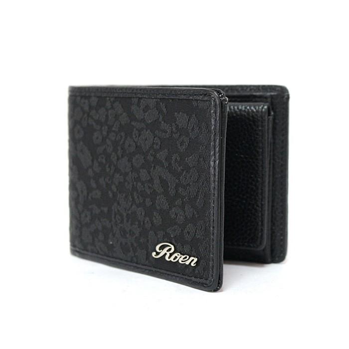 Roen ロエン 二つ折り 財布 ウォレット レオパードジャガード ハーフ ウォレット 二つ折り | Roen | 01