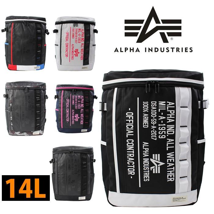 ALPHA INDUSTRIES アルファ インダストリーズ 40056 カーボンコート ボックス型 リュックサック 14L | Alpha Industries