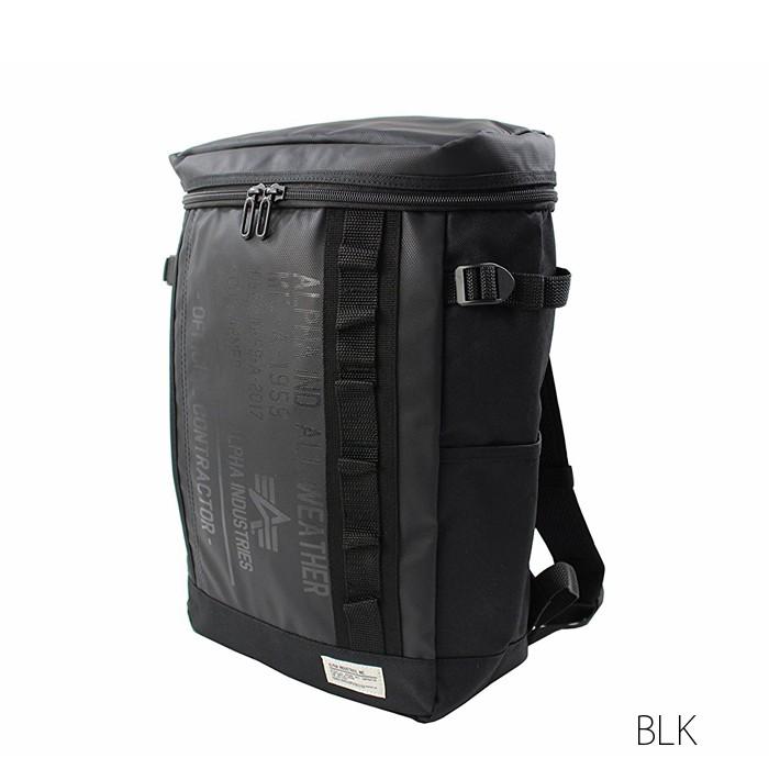 ALPHA INDUSTRIES アルファ インダストリーズ 40056 カーボンコート ボックス型 リュックサック 14L | Alpha Industries | 01