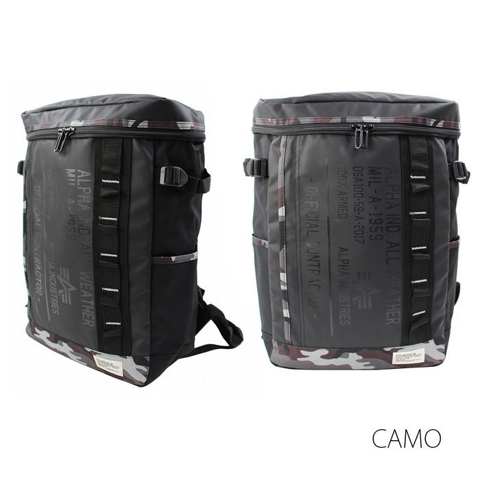 ALPHA INDUSTRIES アルファ インダストリーズ 40056 カーボンコート ボックス型 リュックサック 14L | Alpha Industries | 03