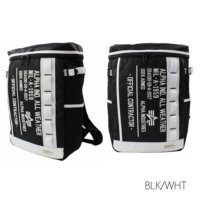 ALPHA INDUSTRIES アルファ インダストリーズ 40056 カーボンコート ボックス型 リュックサック 14L | Alpha Industries | 06