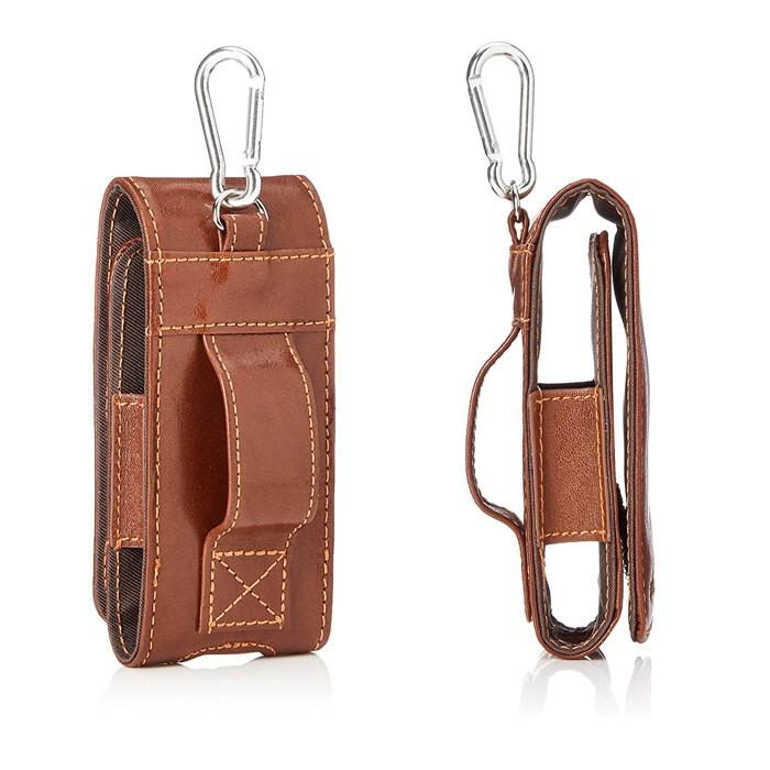 ALPHA アルファ イタリアンレザー 携帯ケース 縦型 ベルト通し スマホケース カラビナフック付き | Alpha Industries | 01