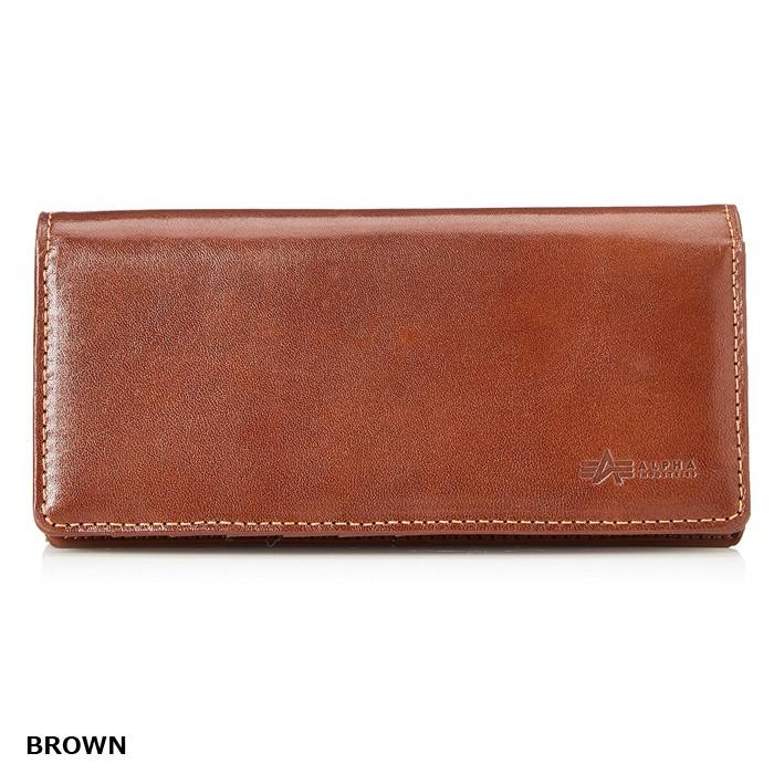 ALPHA INDUSTRIES アルファ インダストリーズ 長財布 イタリアンレザー ロングウォレット 財布 メンズ 革 レザー | Alpha Industries | 03