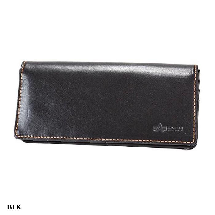 ALPHA INDUSTRIES アルファ インダストリーズ 長財布 イタリアンレザー ロングウォレット 財布 メンズ 革 レザー | Alpha Industries | 04