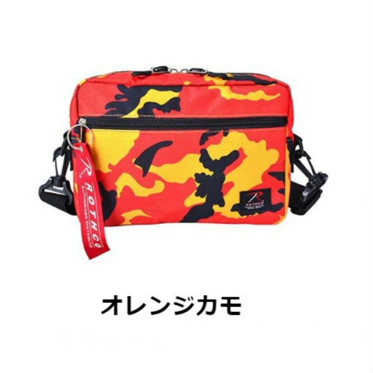 ショルダーバッグ メンズ 斜めがけ かっこいい ROTHCO ロスコ バッグ ミニショルダー 斜め掛け 肩掛け ミリタリー カモフラ 迷彩 バッグ | ROTHCO | 09