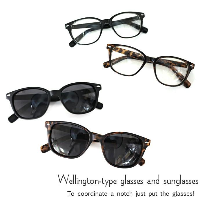 サングラス ウェリントン 伊達メガネ メンズ メガネ フレーム 眼鏡 Bitter お兄系 原宿系 |  | 05