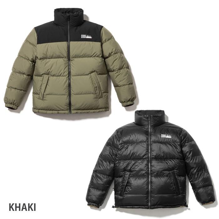 FIRST DOWN ファーストダウン リバーシブル ダウンジャケット 防寒 秋 冬 ダウン アウトドア カジュアル メンズ レディース |  | 07