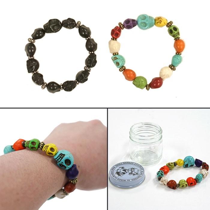 Butler Verner Sails バトラーバーナーセイルズ Skull BRACELET スカル ブレスレット カラフル ユニセックス |  | 01