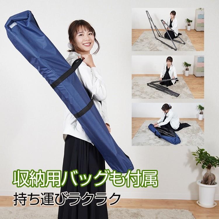 自立式ハンモック スタンド付 おしゃれ 屋外 室内 キャンプ アウトドア ギフト 防災  新生活 おうちキャンプ ブルー グリーン コーヒー |  | 06