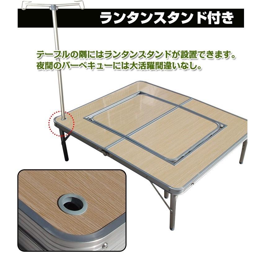 キャンプテーブル2way ベンチセット テーブル アウトド 調節可能 キャンプ 折りたたみ BBQ バーベキュー コンパクト収納 収納バック付き |  | 07