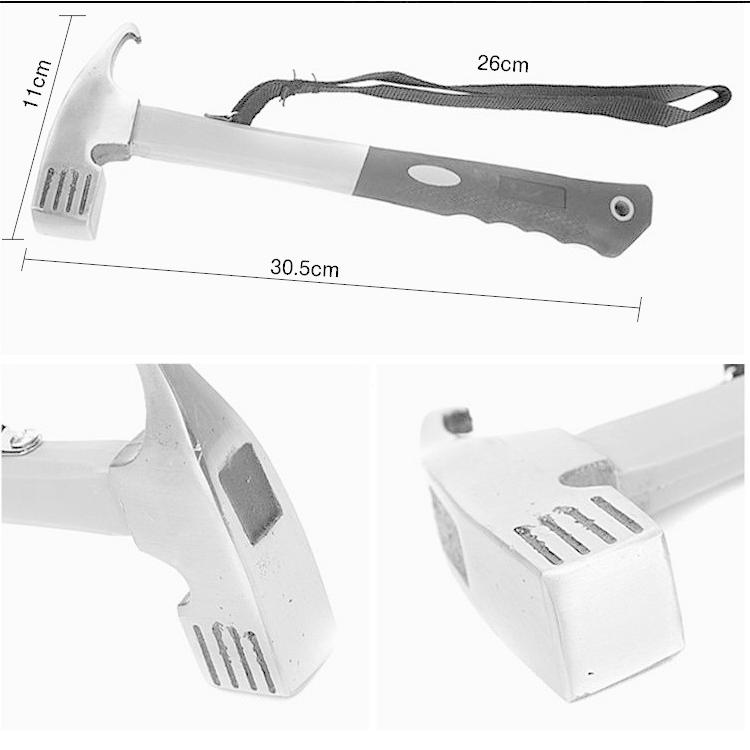 ペグハンマー ペグ抜き ペグ ぬき ペグ打ち キャンプ用品 おしゃれ テント タープテント かなづち ハンマー アウトドア キャンプ 防災 DIY｜upper-gate｜06