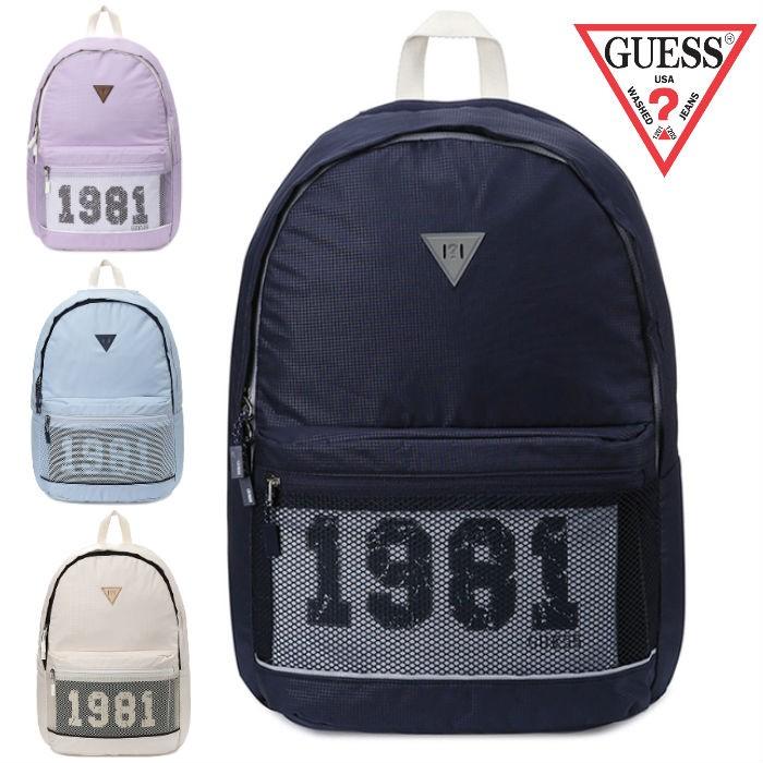 GUESS　リュック新品未使用 Guess オールオーバープリント ナイロン リュック ユニセックス