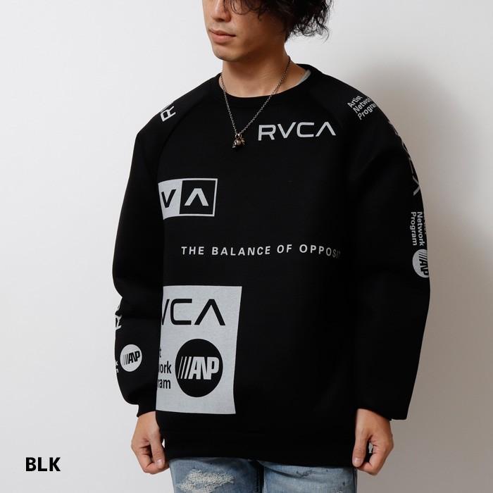 RVCA ルーカ ALL OVER RVCA CREW ボンディントレーナー メンズ クルーネック トレーナー オーバーサイズ | RVCA | 01
