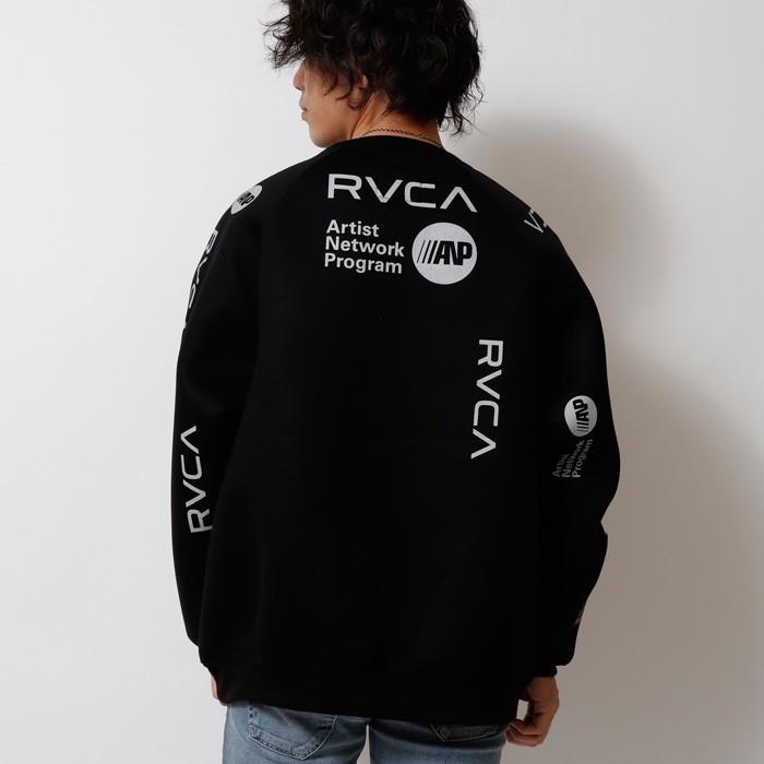 RVCA ルーカ ALL OVER RVCA CREW ボンディントレーナー メンズ クルーネック トレーナー オーバーサイズ | RVCA | 03