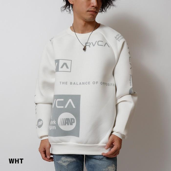 RVCA ルーカ ALL OVER RVCA CREW ボンディントレーナー メンズ クルーネック トレーナー オーバーサイズ | RVCA | 04