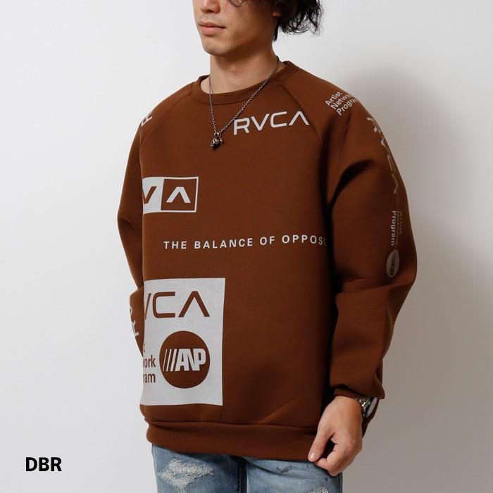 RVCA ルーカ ALL OVER RVCA CREW ボンディントレーナー メンズ クルーネック トレーナー オーバーサイズ | RVCA | 05