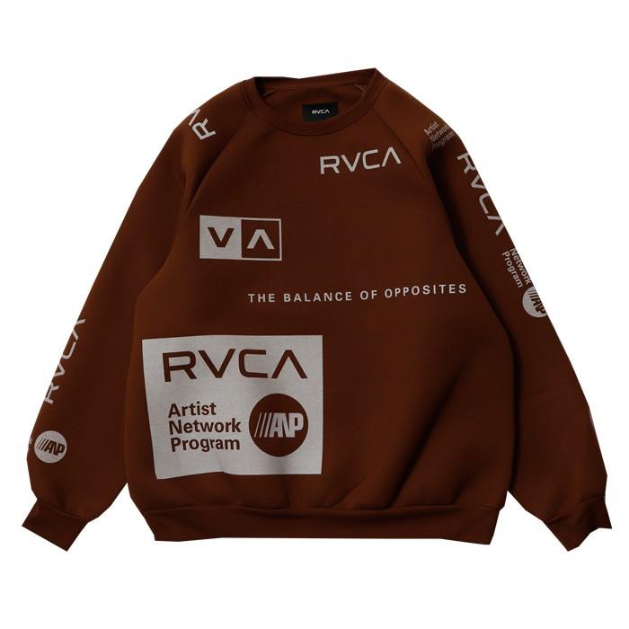 RVCA ルーカ ALL OVER RVCA CREW ボンディントレーナー メンズ クルーネック トレーナー オーバーサイズ | RVCA | 09
