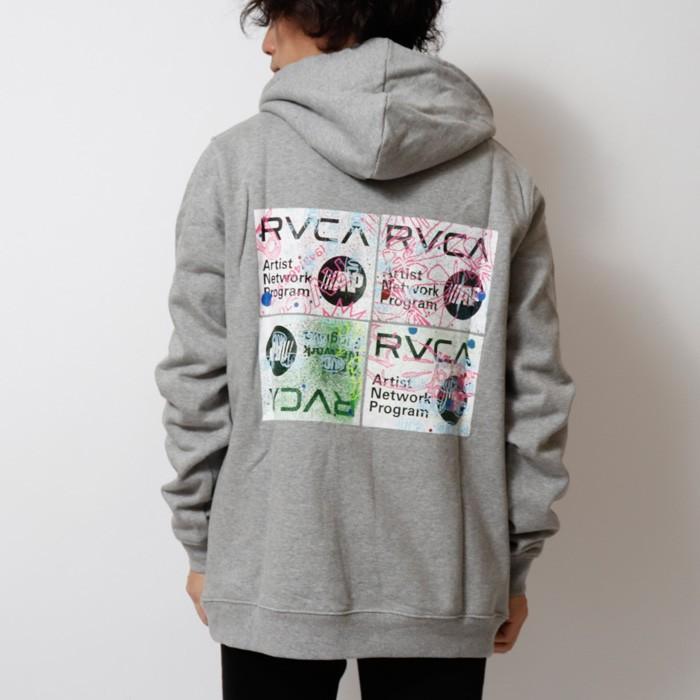 ルーカ RVCA SERIGRAPH HOODIE ロゴ プルパーカー メンズ レディース サーフ スノーボード | RVCA | 05