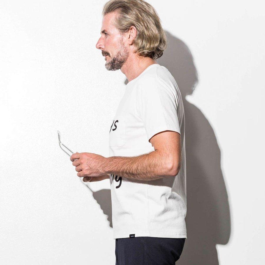 【SALE50%OFF】AKM Contemporary エイケイエムコンテンポラリー メッセージ プリント ポケット メンズ Tシャツ |  | 02
