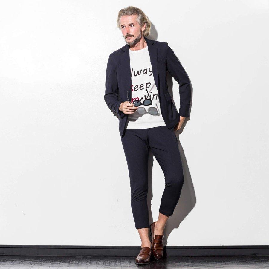 【SALE50%OFF】AKM Contemporary エイケイエムコンテンポラリー メッセージ プリント ポケット メンズ Tシャツ |  | 05