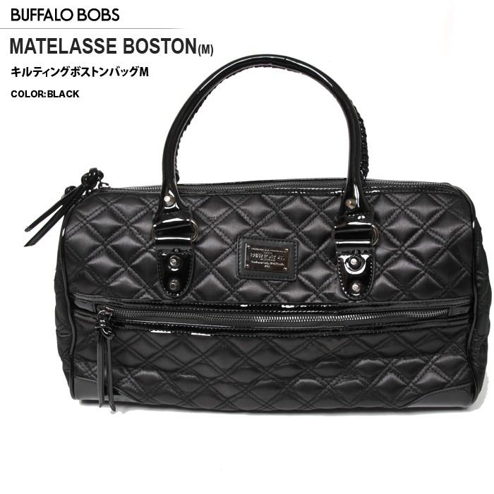 BUFFALO BOBS バッグ メンズ バッファローボブズ (M) キルティング ボストン バッグ | 