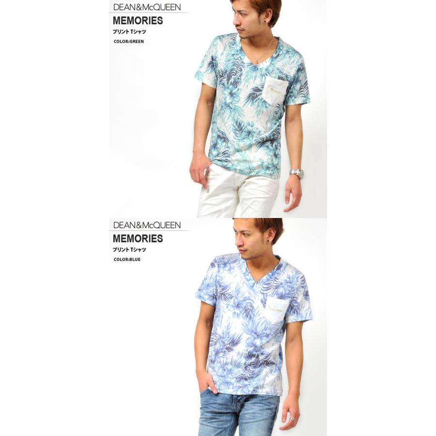 DEAN&McQUUEN ディーン&マックイーン プリント Tシャツ |  | 01