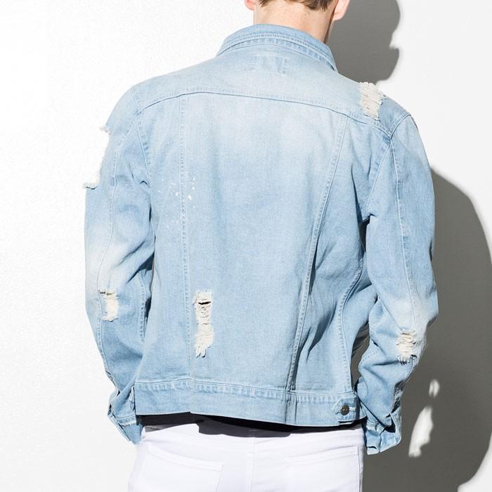 AZ by junhashimoto エーゼイ バイ ジュンハシモト クラッシュ デニムジャケット Gジャン ジャケット メンズ |  | 04