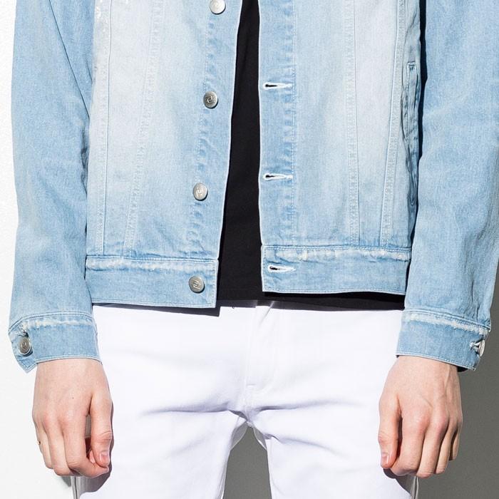 AZ by junhashimoto エーゼイ バイ ジュンハシモト クラッシュ デニムジャケット Gジャン ジャケット メンズ |  | 06
