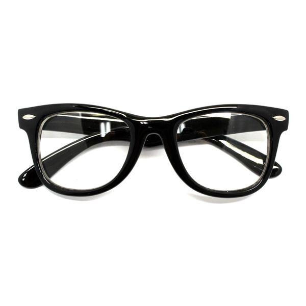 サングラス メンズ レディース ユニセックス ウェリントンタイプ　伊達メガネ　サングラス |  | 02