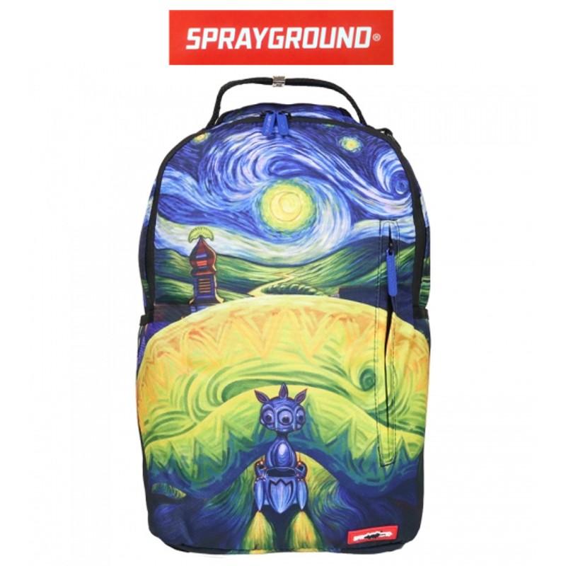 RonEnglish SPRAYGROUND バックパック ロンイングリッシュ SPRAYGROUND DBD GRIN SHARK PORTRAIT BY RON ENGLISH SUPER